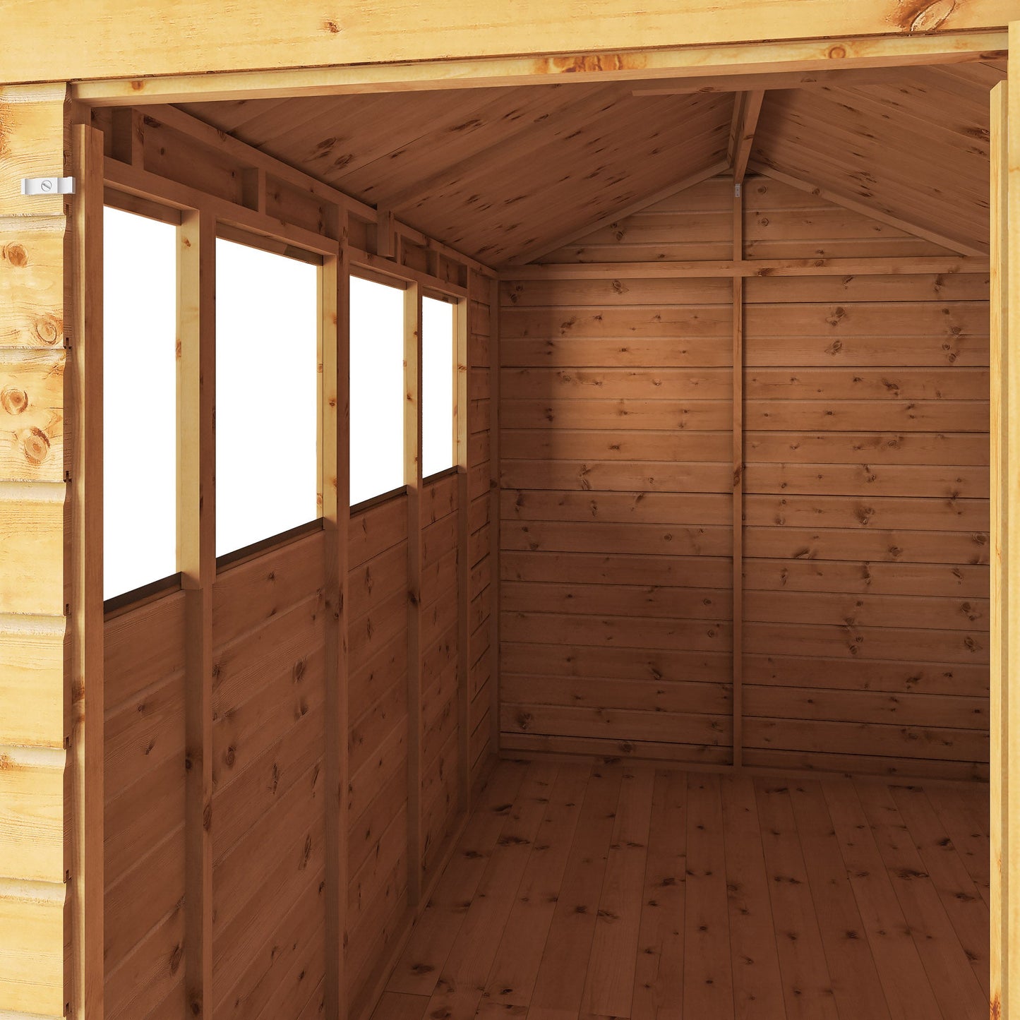 Mercia 10 x 6 Modular Shiplap Apex