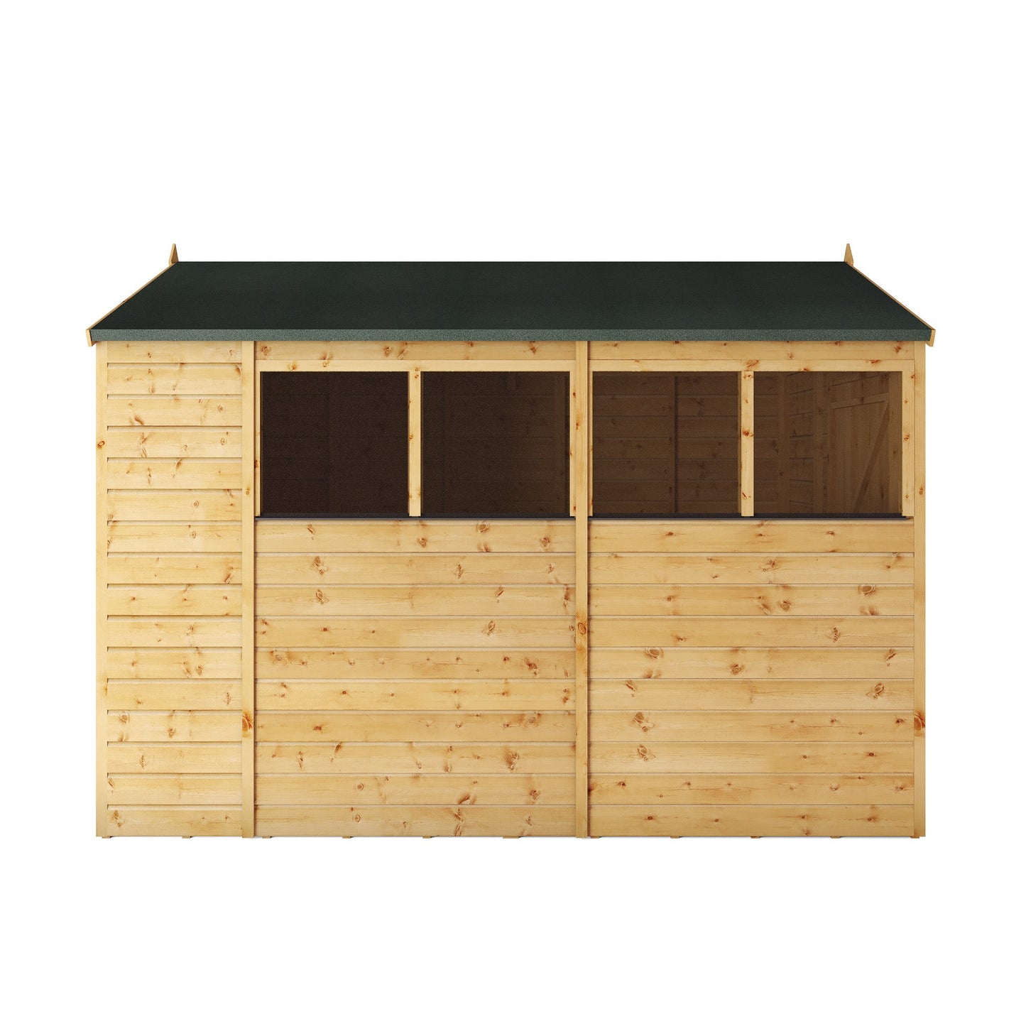 Mercia 10 x 6 Modular Shiplap Apex