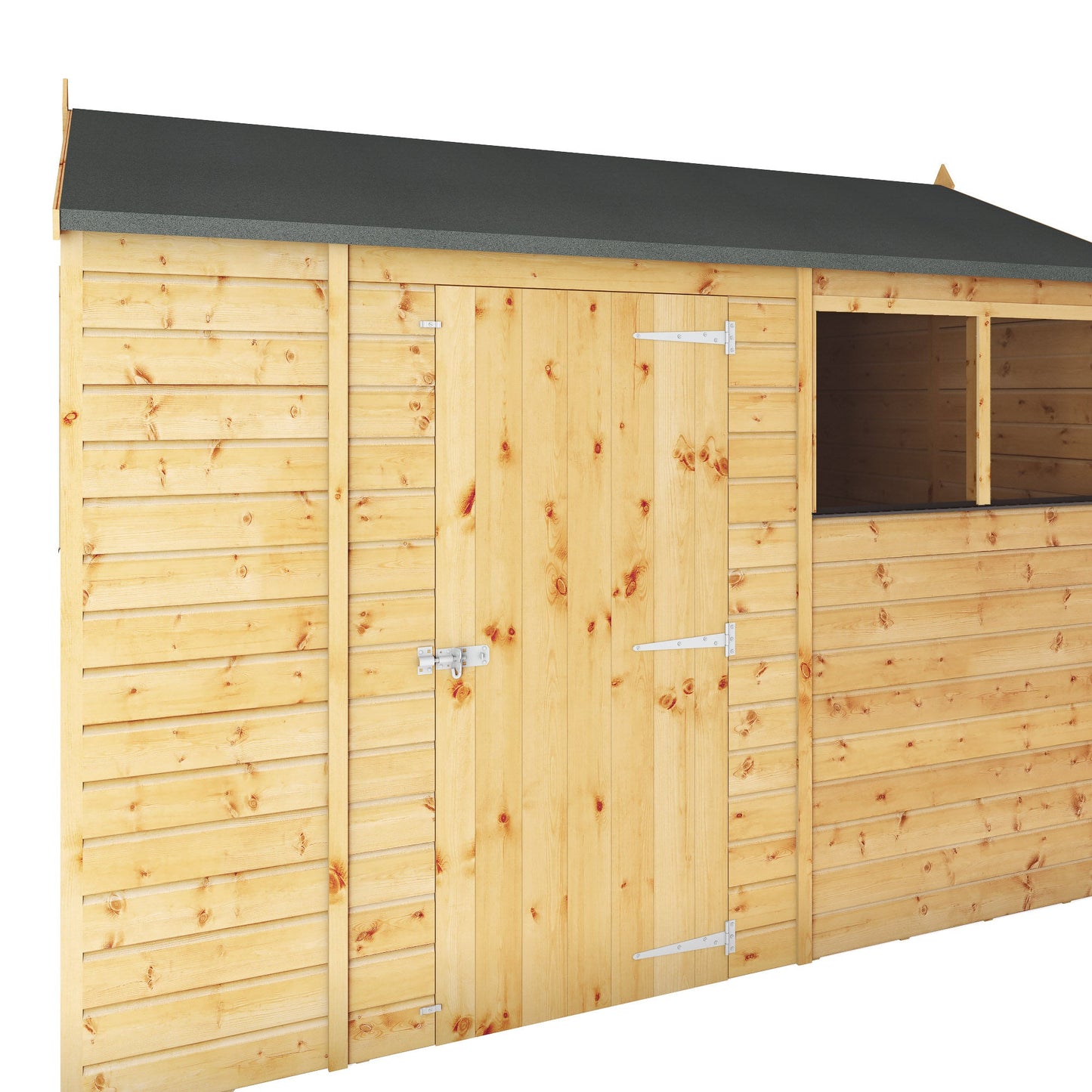 Mercia 10 x 6 Modular Shiplap Apex