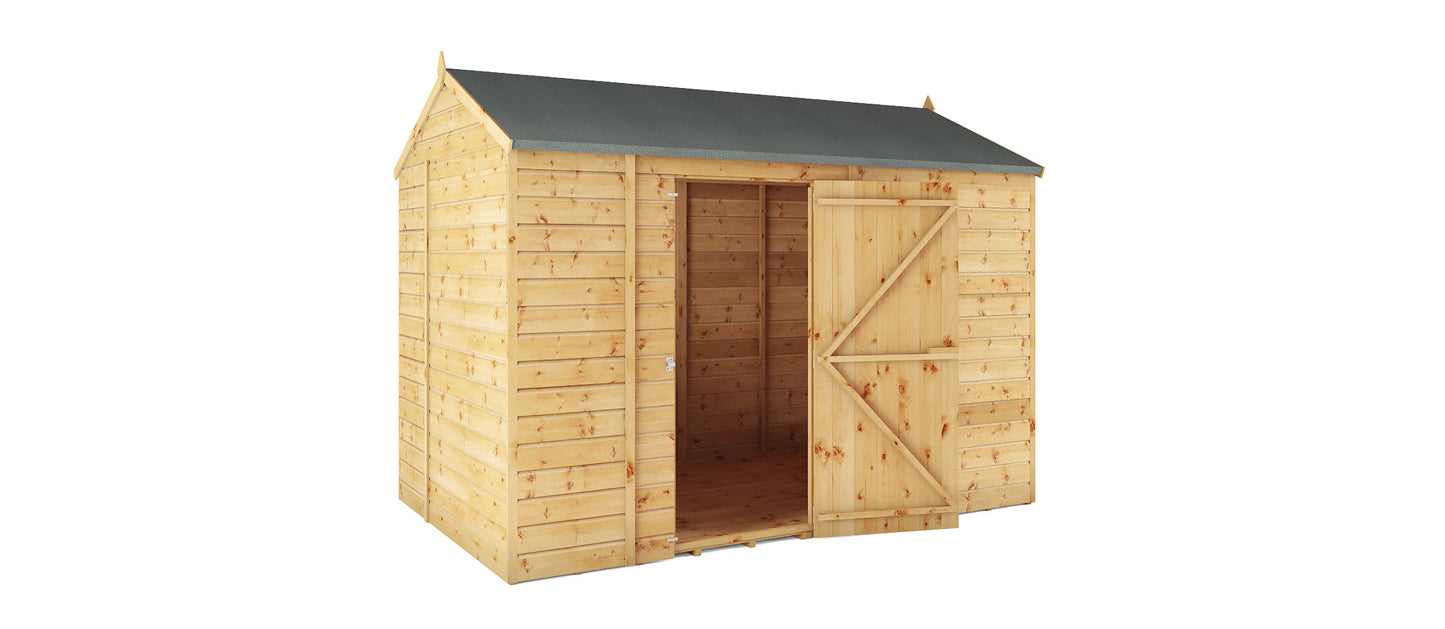 Mercia 10 x 6 Modular Shiplap Apex