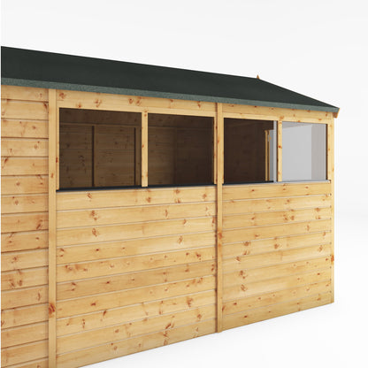 Mercia 10 x 8 Modular Shiplap Apex