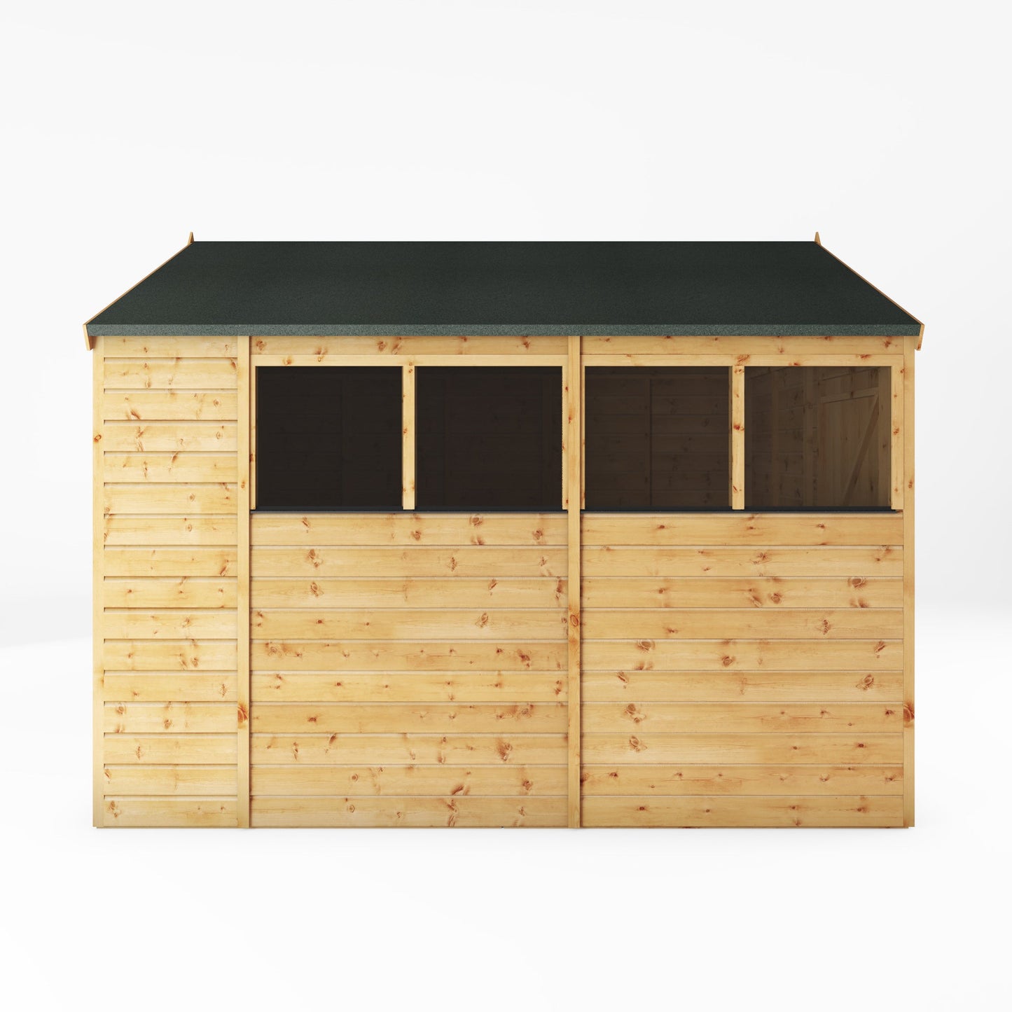 Mercia 10 x 8 Modular Shiplap Apex