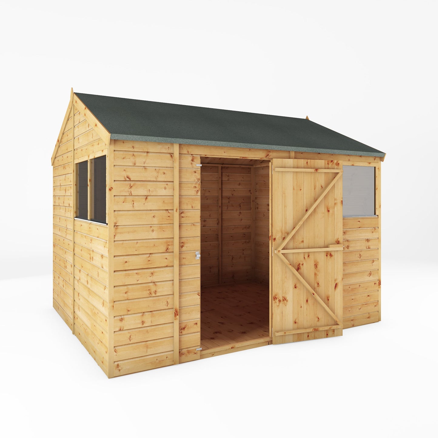 Mercia 10 x 8 Modular Shiplap Apex