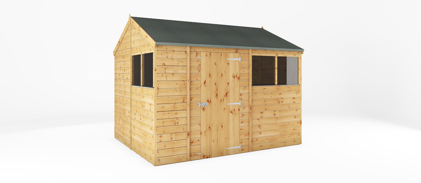 Mercia 10 x 8 Modular Shiplap Apex