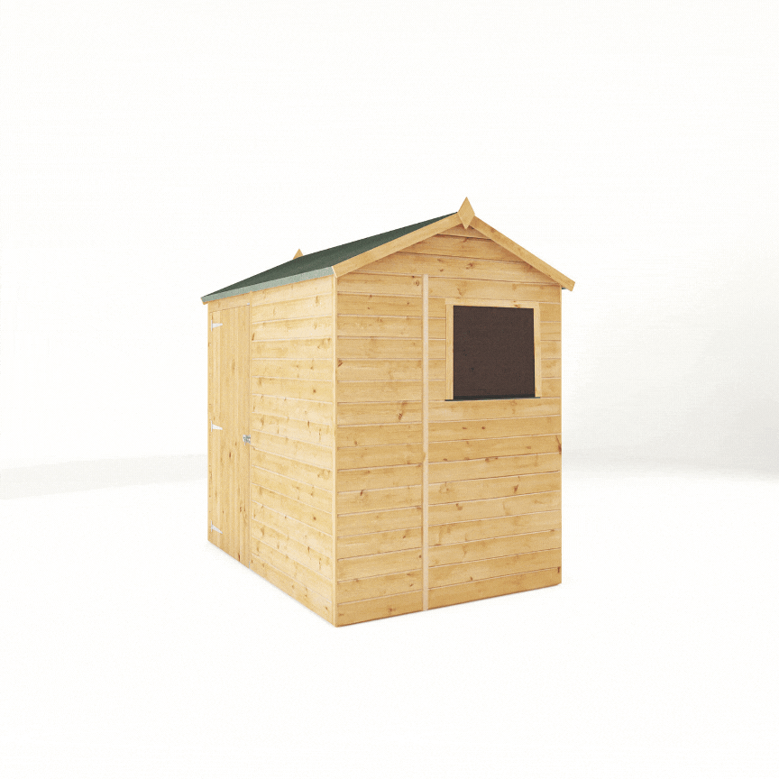 Mercia 7x5 Modular Shiplap Apex