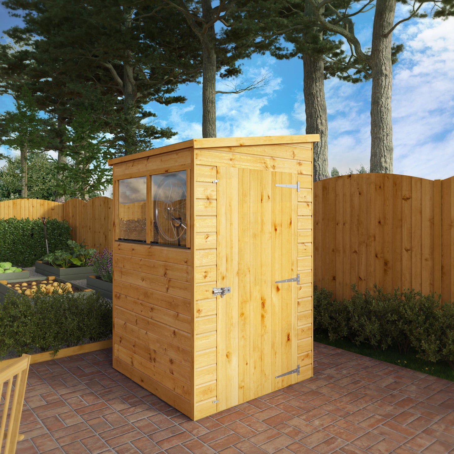 Mercia 4x4 Modular Shiplap Pent
