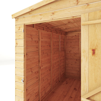Mercia 8x4 Modular Shiplap Pent - Windowless