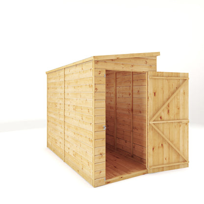 Mercia 8x4 Modular Shiplap Pent - Windowless