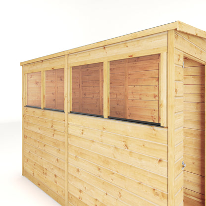 Mercia 8x4 Modular Shiplap Pent