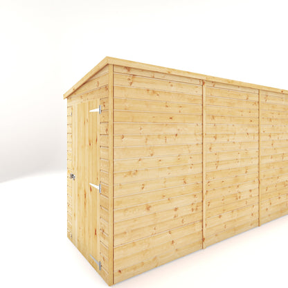 Mercia 12x4 Modular Shiplap Pent - Windowless