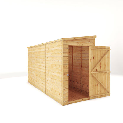 Mercia 12x4 Modular Shiplap Pent - Windowless