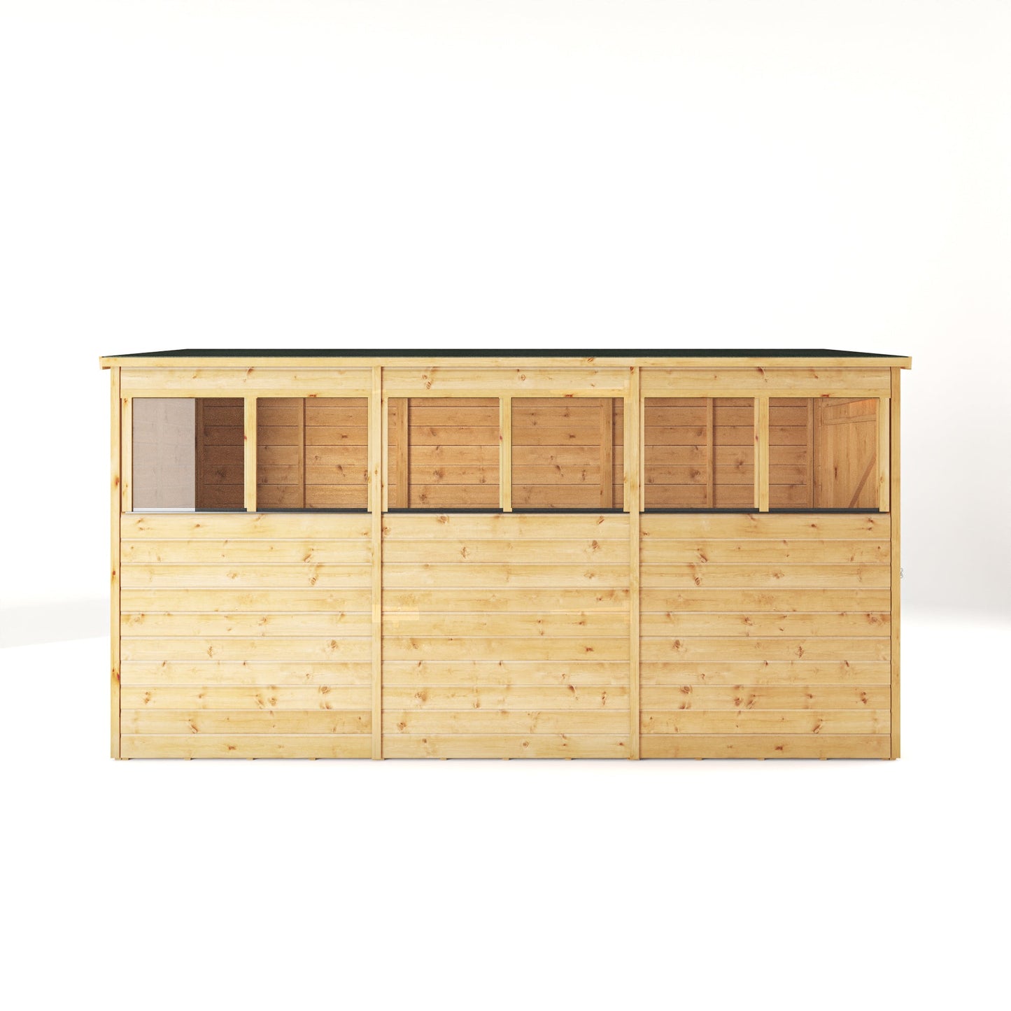 Mercia 12x4 Modular Shiplap Pent