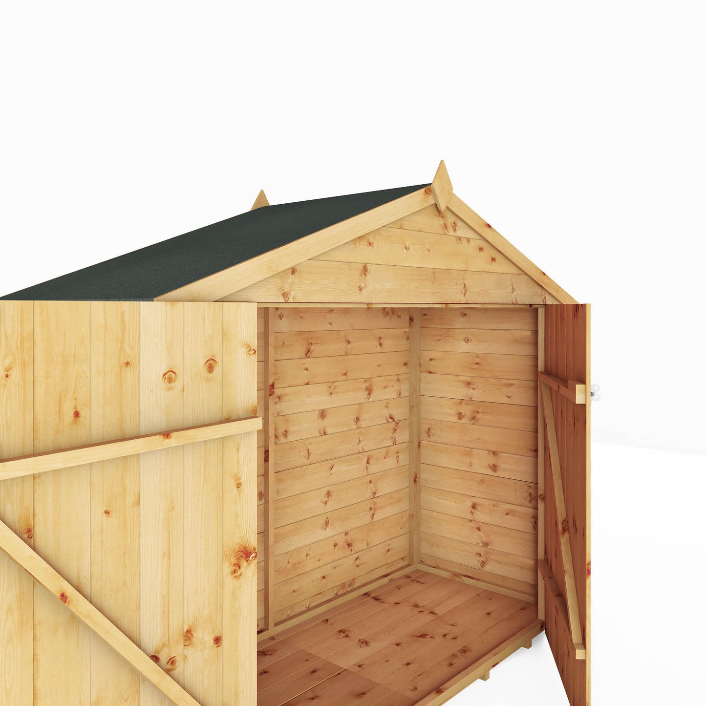 Mercia 3x7 Shiplap Apex Bikestore