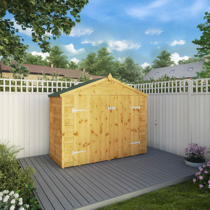 Mercia 3x7 Shiplap Apex Bikestore
