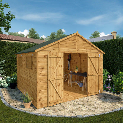 Mercia 10 x 10 Premium Shiplap Apex Workshop