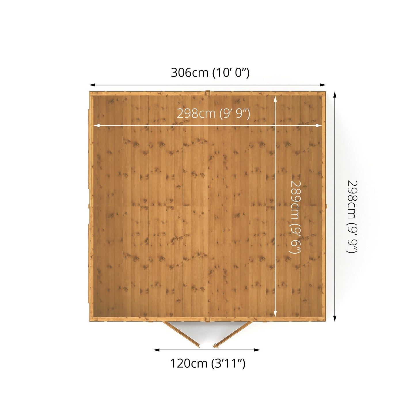 Mercia 10 x 10 Premium Shiplap Apex Workshop