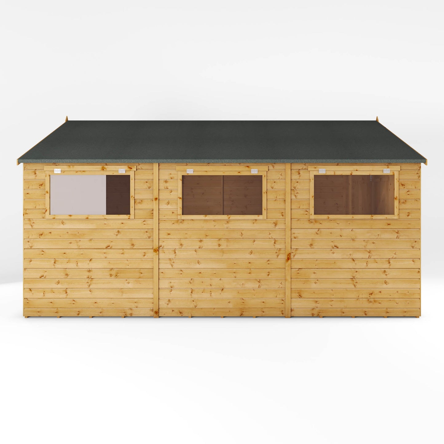 Mercia 15 x 10 Premium Shiplap Apex Workshop