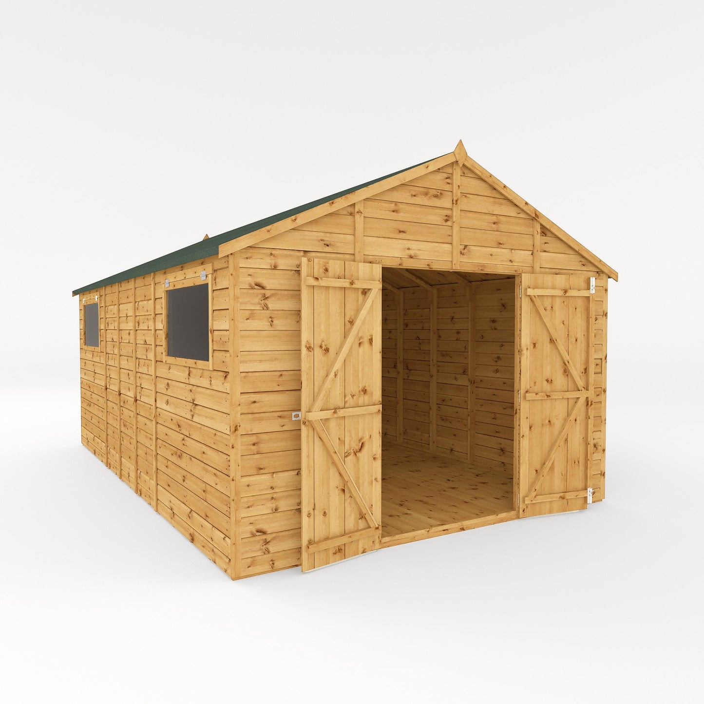 Mercia 16 x 10 Premium Shiplap Apex Workshop