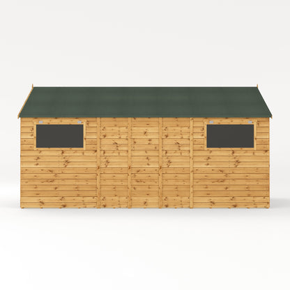 Mercia 16 x 10 Premium Shiplap Apex Workshop