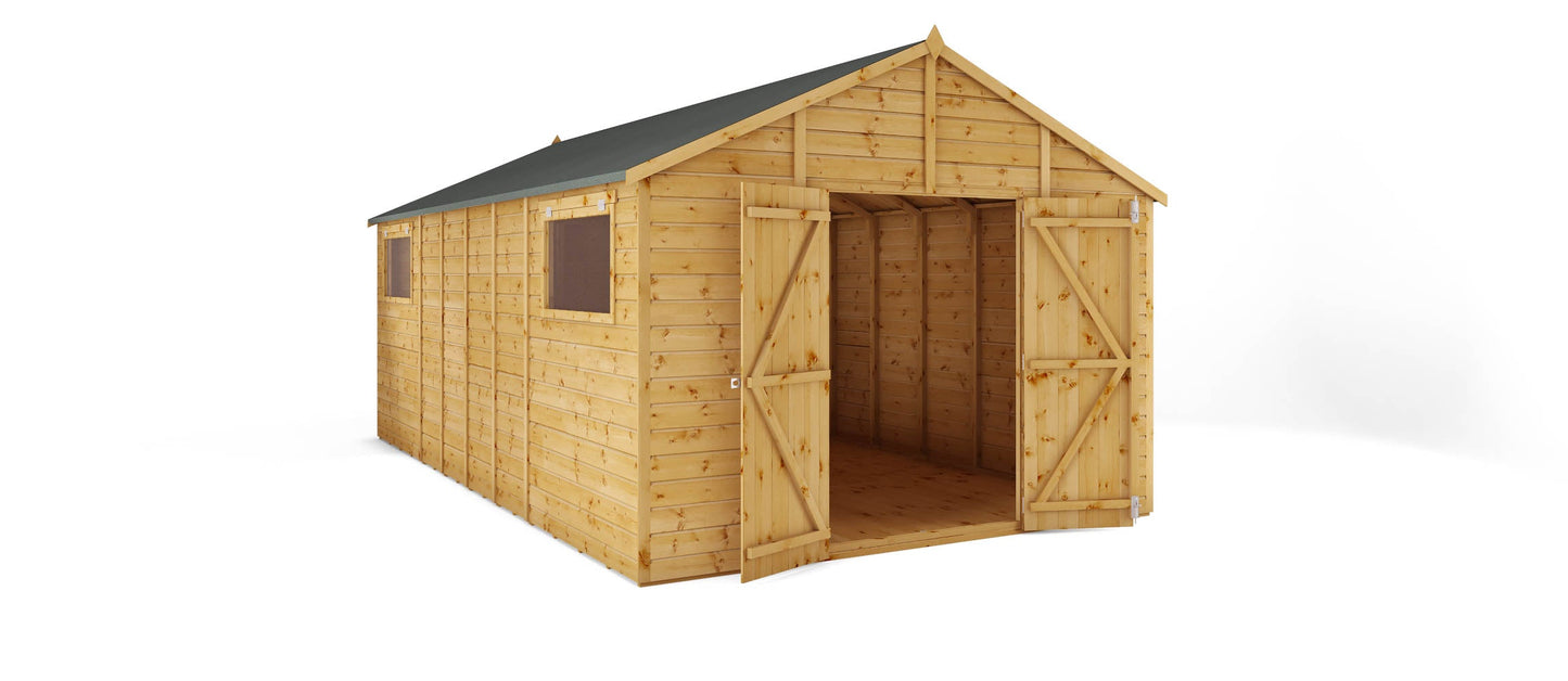 Mercia 18 x 10 Premium Shiplap Apex Workshop