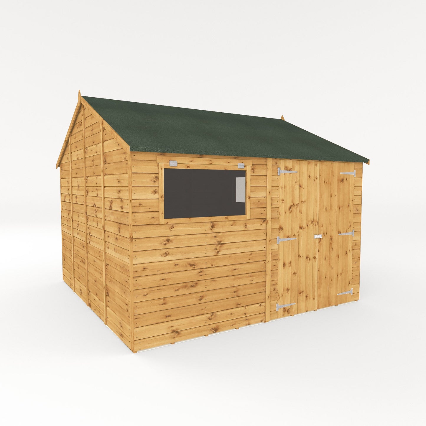 Mercia 10 x 10 Premium Shiplap Reverse Apex Workshop