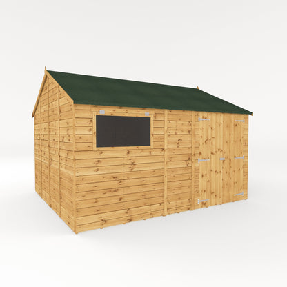 Mercia 12 x 10 Premium Shiplap Reverse Apex Workshop