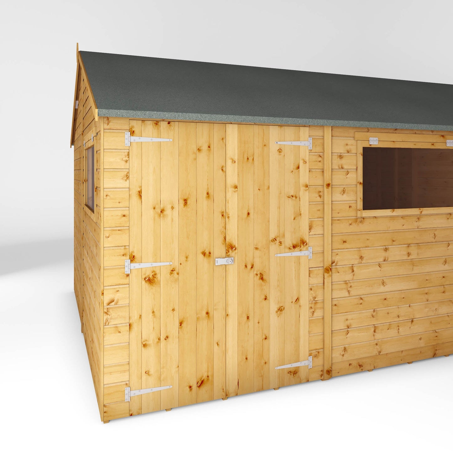 Mercia 15 x 10 Premium Shiplap Reverse Apex Workshop