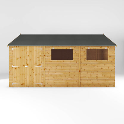 Mercia 15 x 10 Premium Shiplap Reverse Apex Workshop