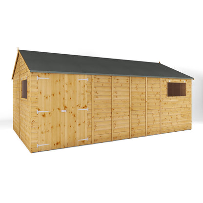 Mercia 18 x 10 Premium Shiplap Reverse Apex Workshop