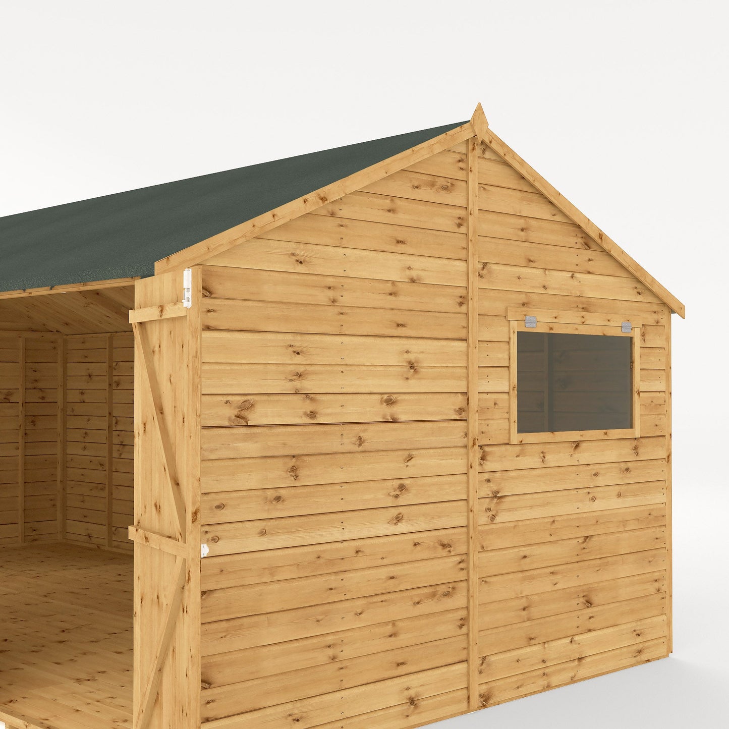 Mercia 20 x 10 Premium Shiplap Reverse Apex Workshop