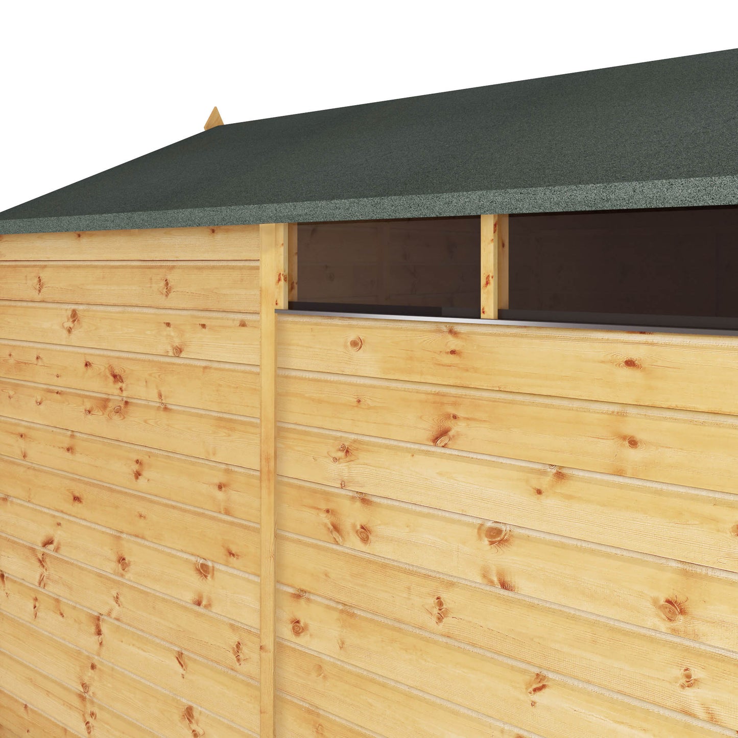 Mercia 8 x 6 Shiplap Security Apex