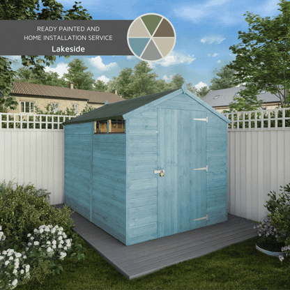 Mercia 8x6 Shiplap Security Apex