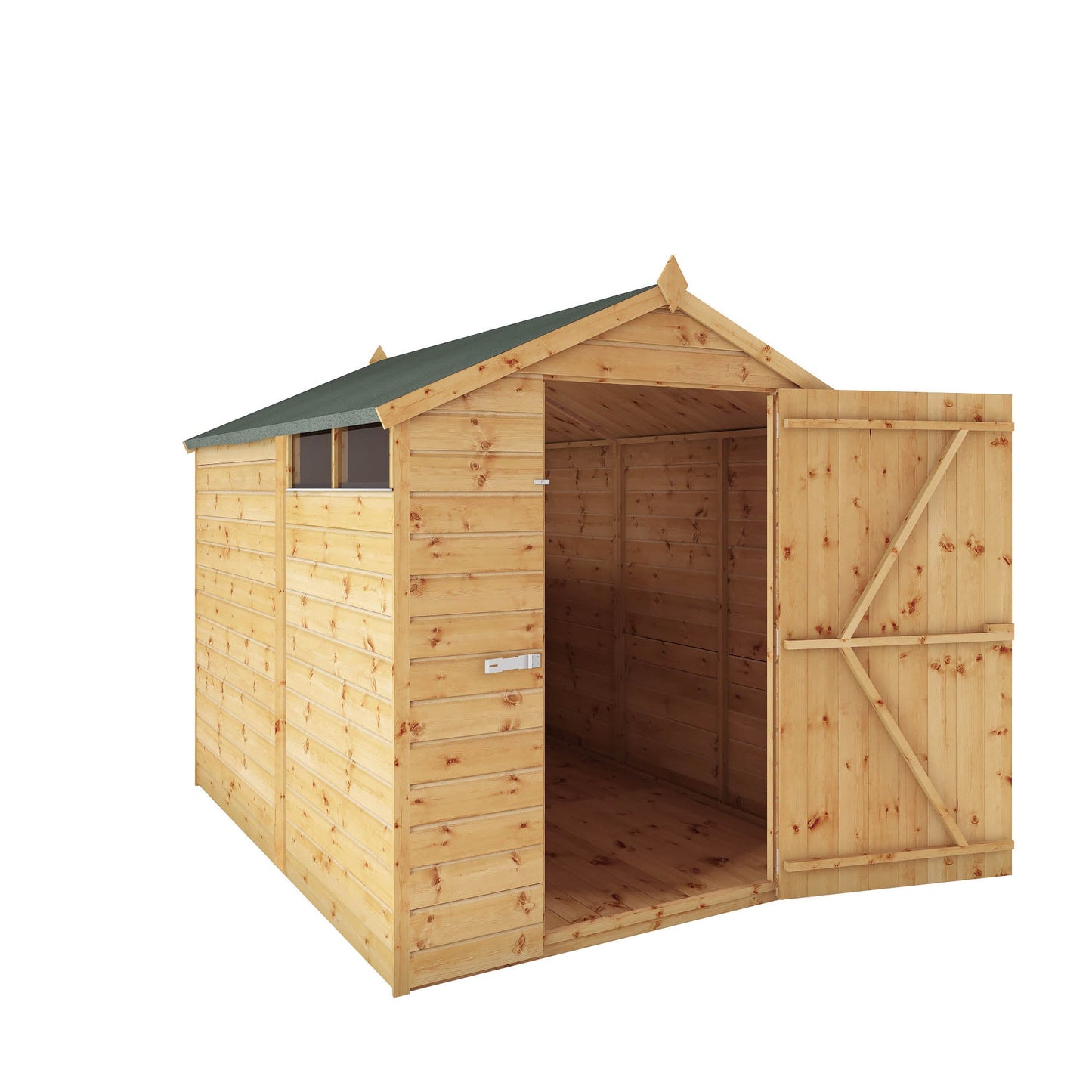 Mercia 8 x 6 Shiplap Security Apex