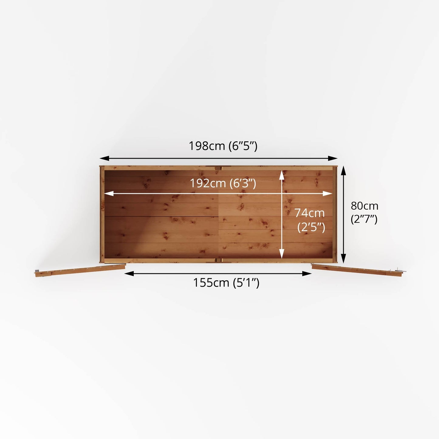 Mercia 3x7 Shiplap Apex Bikestore