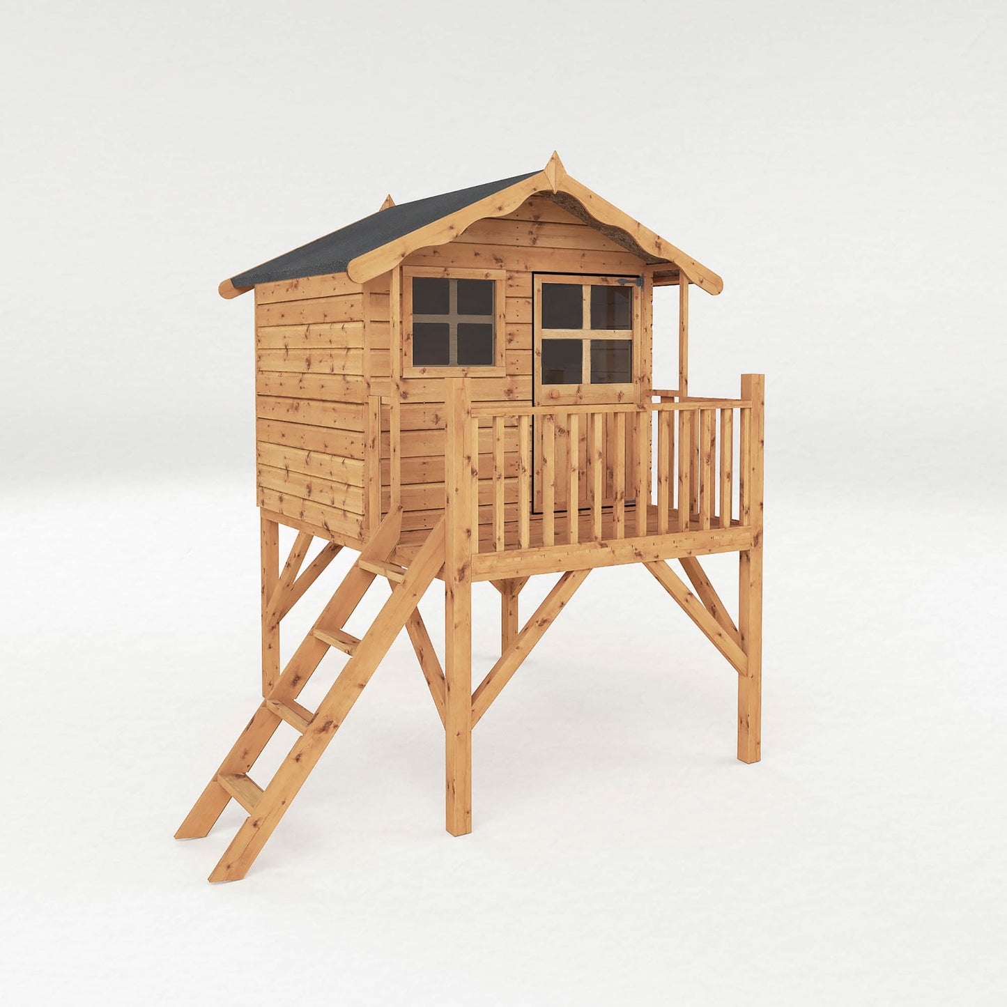 Mercia Poppy Playhouse with Tower