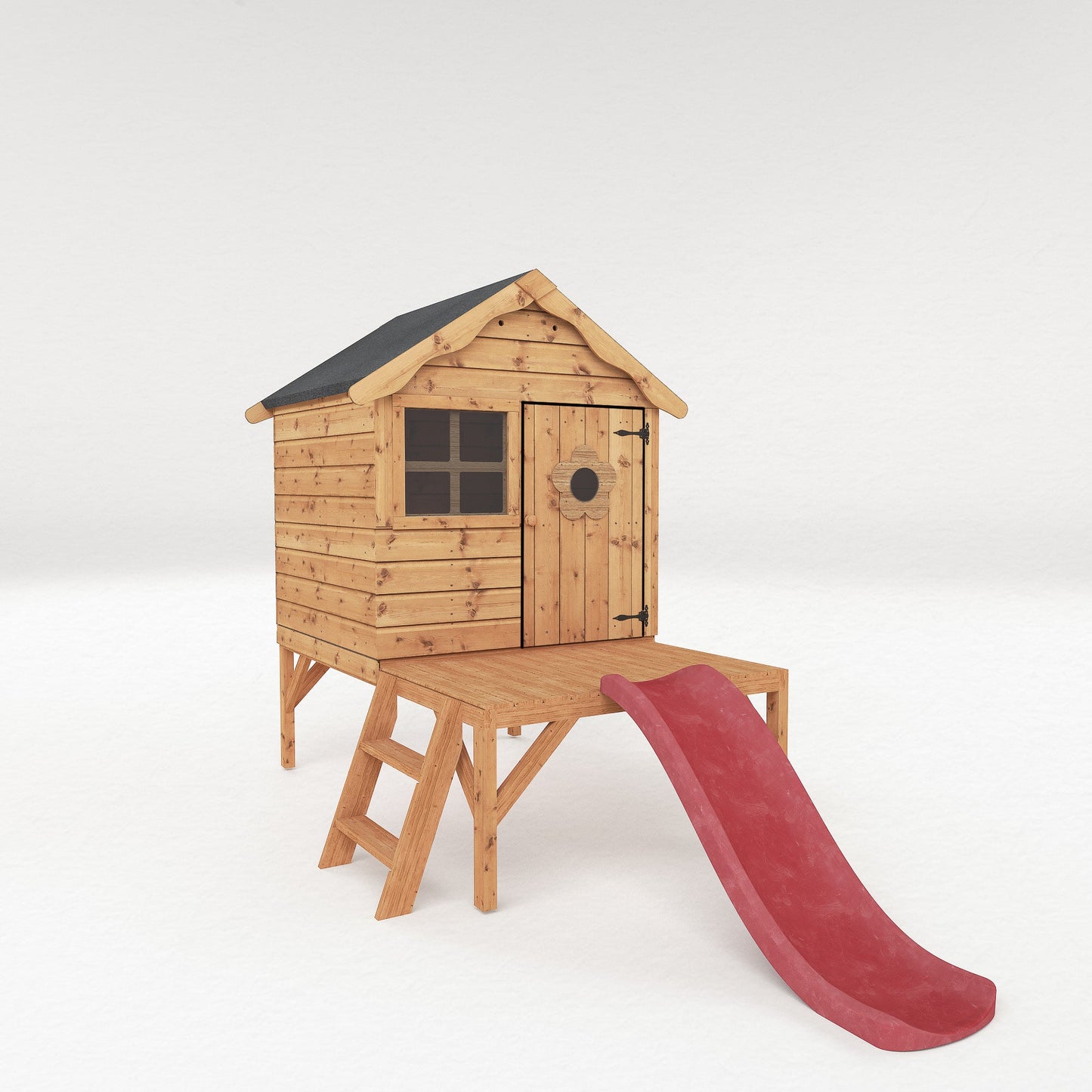 Mercia Snug Playhouse with Tower & Slide