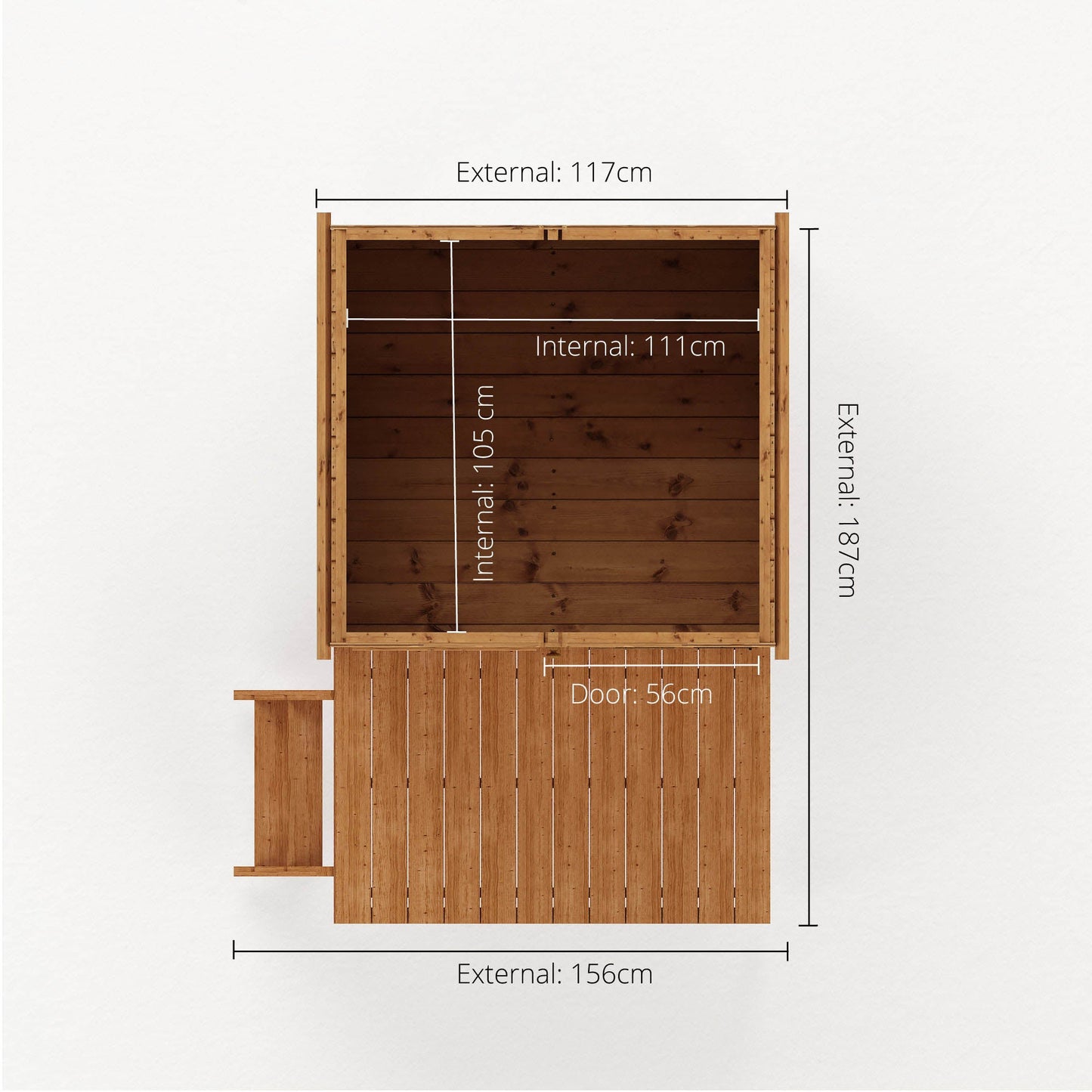 Mercia Snug Playhouse with Tower