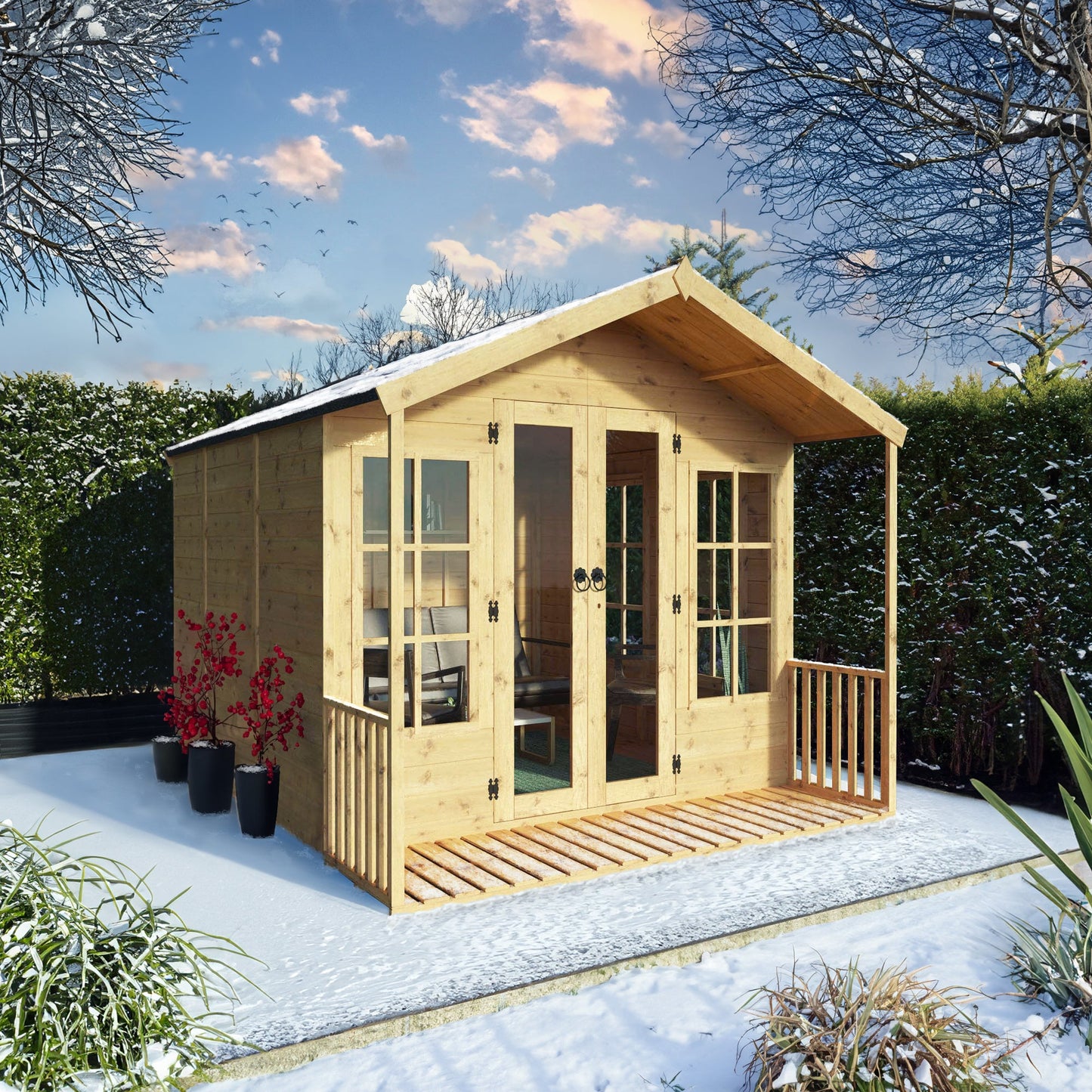 Mercia 10 x 8 Premium Wessex Summerhouse