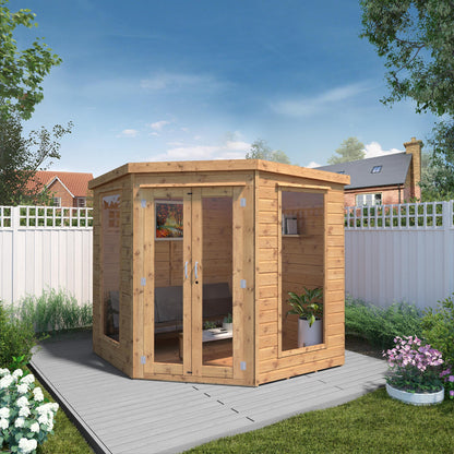 Mercia 7 x 7 Premium Corner Summerhouse