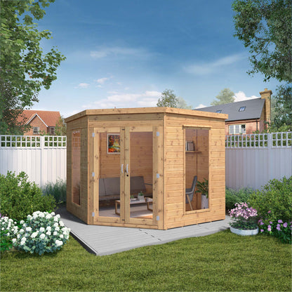 Mercia 8 x 8 Premium Corner Summerhouse