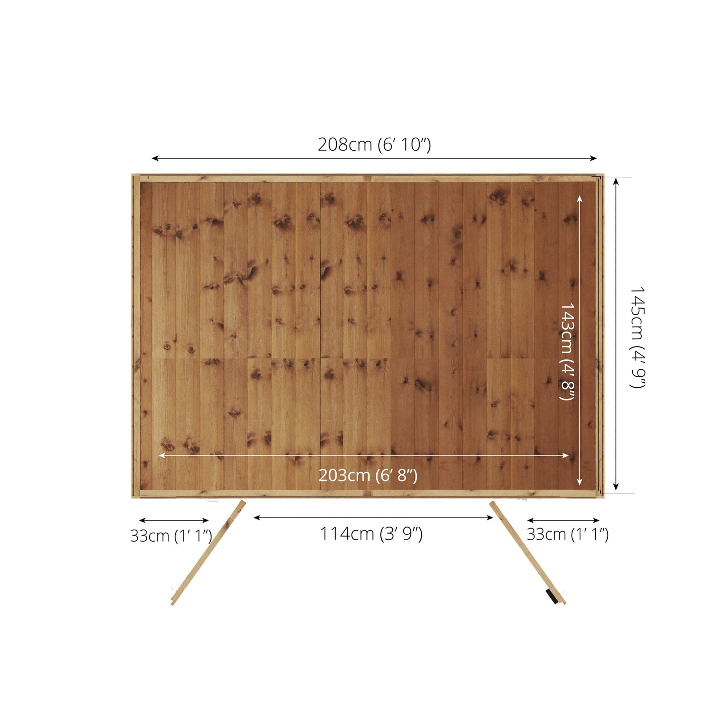 Mercia 7 x 5 Traditional Summerhouse