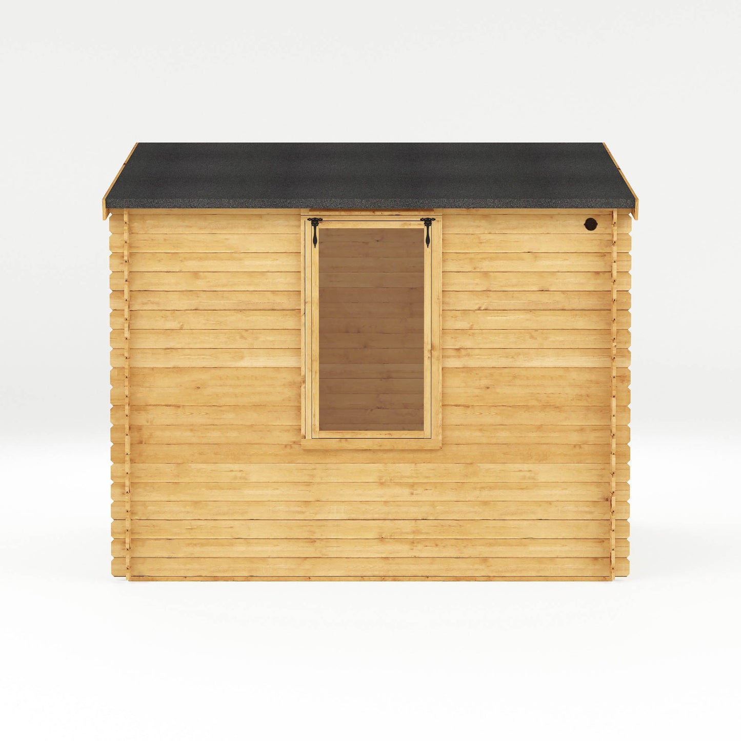 Mercia 3.3m x 3.0m Apex Log Cabin - 19mm