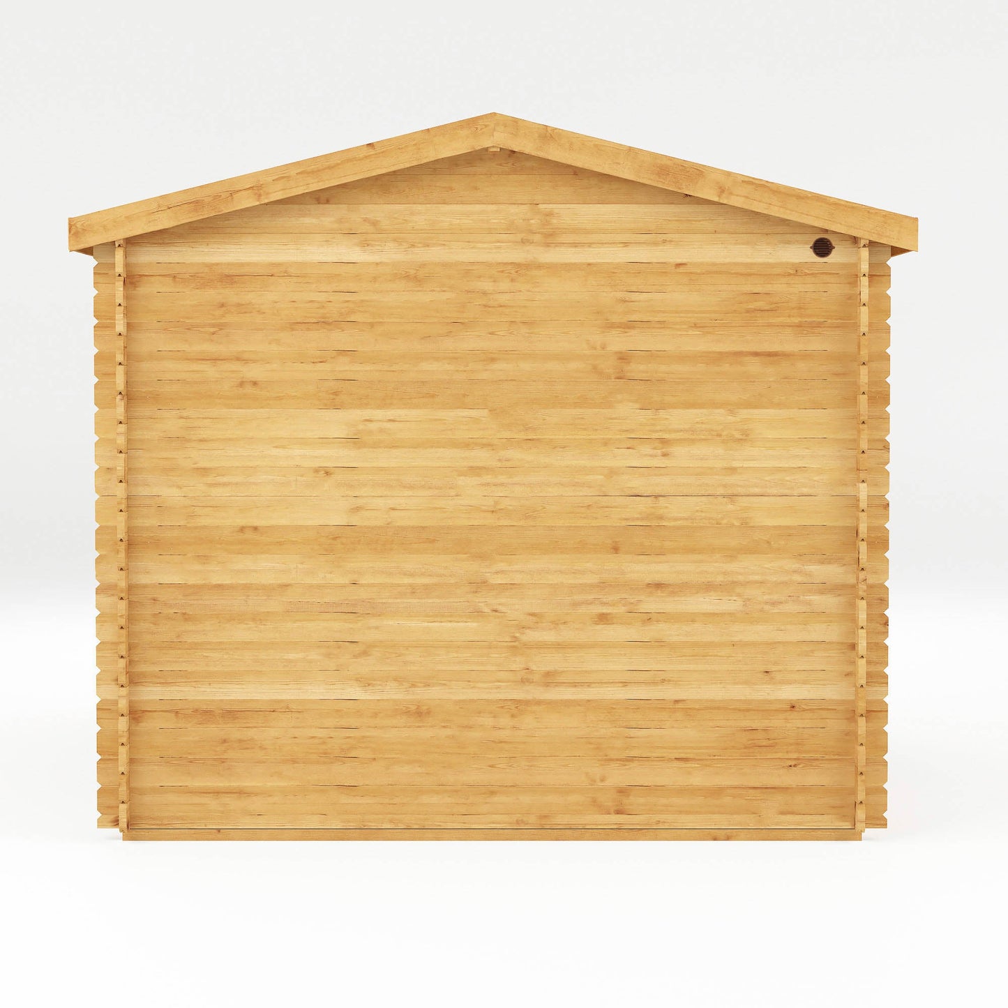 Mercia 5m x 3m Corner Lodge Log Cabin With Side Shed - 28mm