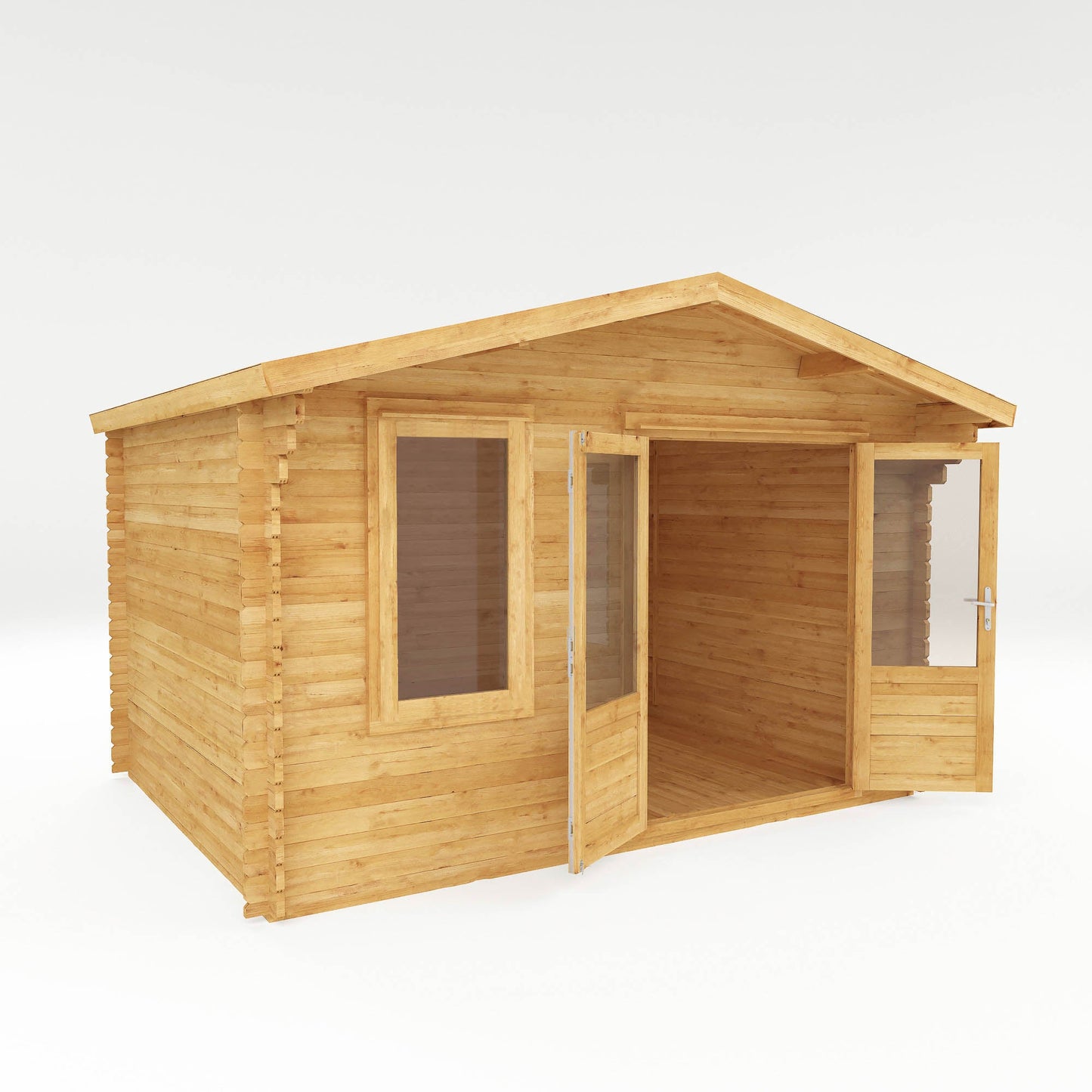 Mercia 4m x 3m Retreat Log Cabin - 28mm