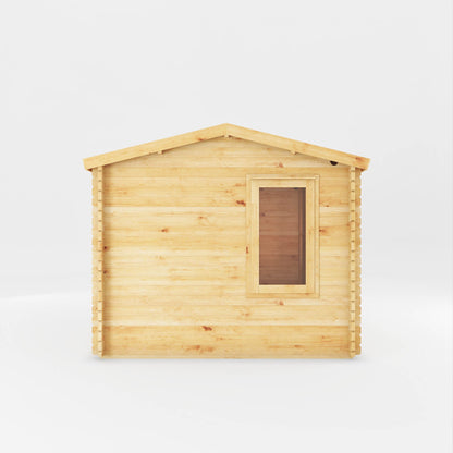 Mercia 4.1m x 3m Home Office Elite With Side Shed - 28mm