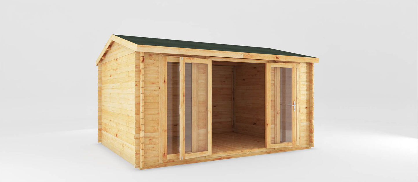 Mercia 4.5m x 3.5m Home Office Studio - 28mm