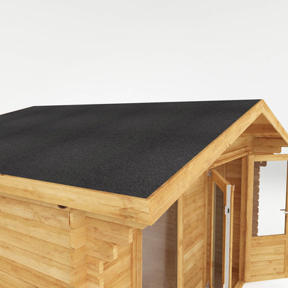 Mercia 4m x 3m Retreat Log Cabin - 34mm