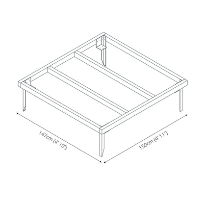 Mercia 5 x 5 Wooden base