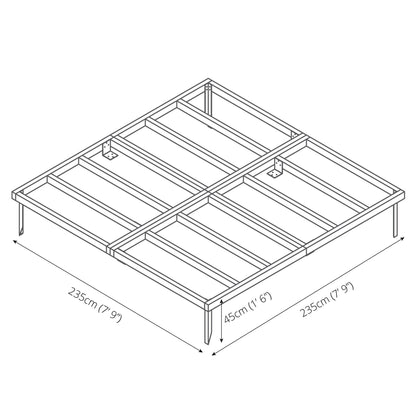 Mercia 8 x 8 Wooden Base