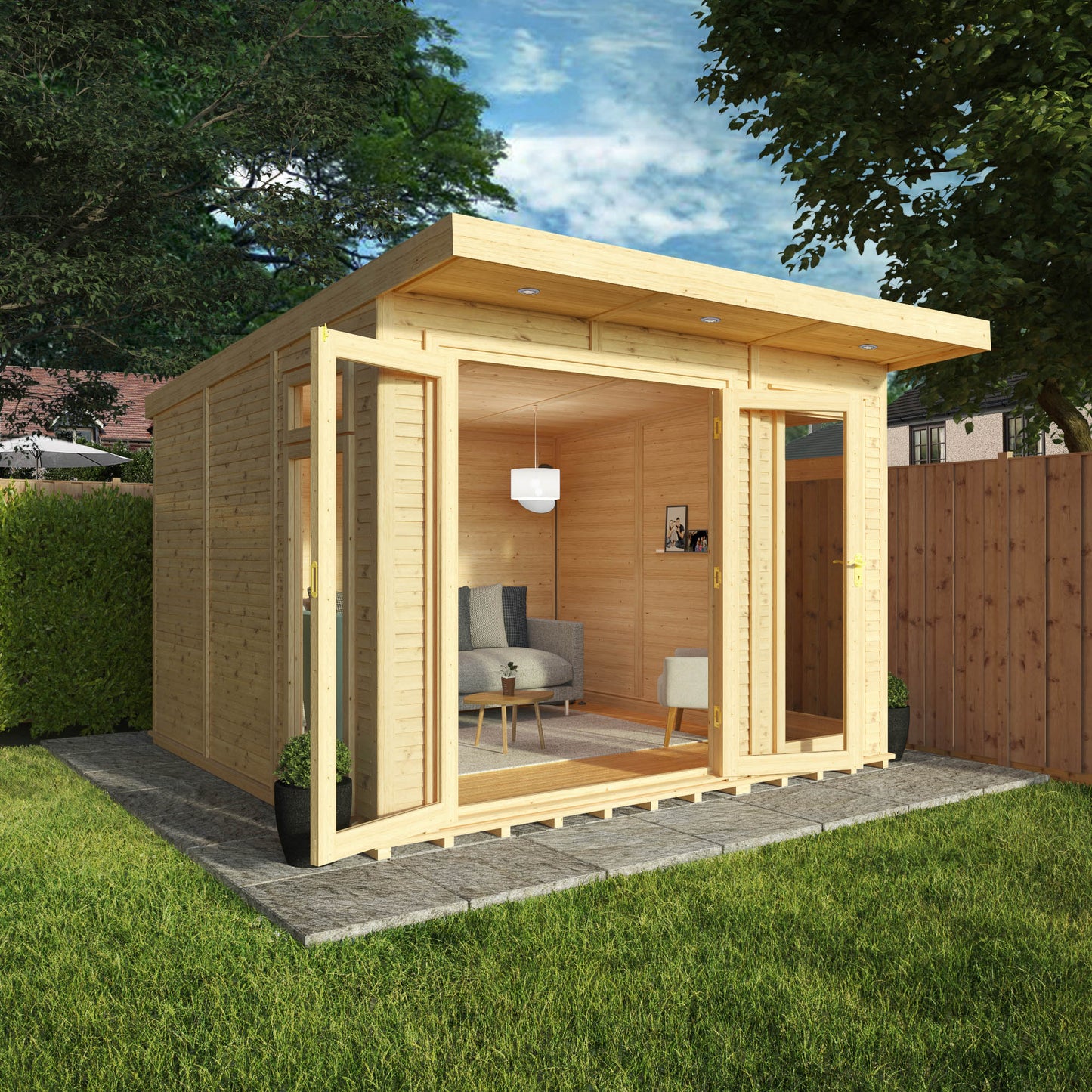 Mercia 3m x 3m(D) Insulated Garden Room